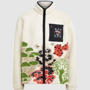 MARKET 'Mycology' Sherpa Fleece Jacket - Medium - NWT